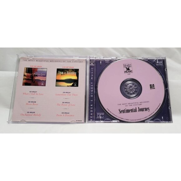 Lot of 7 Vintage 1990s Readers Digest Music CDs Romantic Songs 24-Bit Mastering - Picture 11 of 11